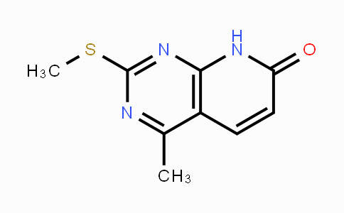 CAS No. 846036-77-9, 2-(Methylthio)-4-methyl-8H-pyrido-[2,3-d]pyrimidin-7-one