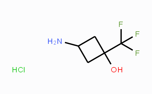 CAS No. 1408075-12-6, 3-Amino-1-(trifluoromethyl)cyclobutan-1-ol hydrochloride