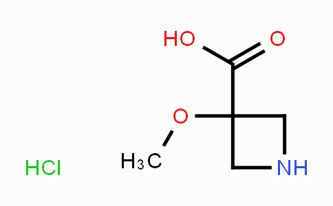 CAS No. 1392804-40-8, 3-Methoxyazetidine-3-carboxylic acid hydrochloride