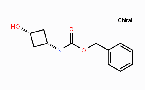 CAS No. 1403766-86-8, cis-Benzyl 3-hydroxycyclobutylcarbamate