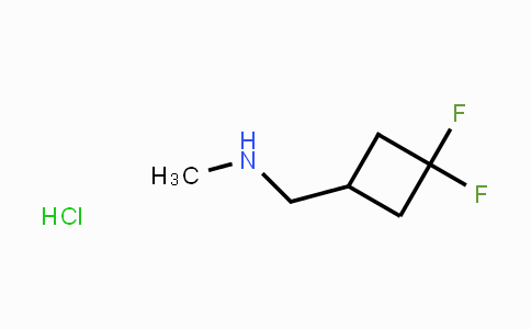 CAS No. 1250444-03-1, (3,3-Difluorocyclobutyl)-N-methylmethanamine hydrochloride