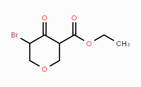 CAS No. 1706436-05-6, Ethyl 5-bromo-4-oxotetrahydro-2H-pyran-3-carboxylate