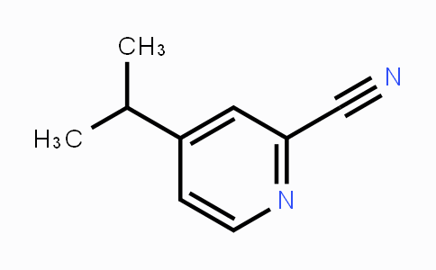 CAS No. 676136-14-4, 4-(1-Methylethyl)-2-pyridinecarbonitrile