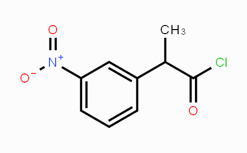CAS No. 156516-83-5, 2-(3-Nitrophenyl)propanoyl chloride
