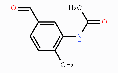 CAS No. 63913-25-7, N-(5-Formyl-2-methylphenyl)acetamide