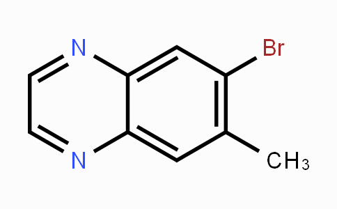 CAS No. 646504-80-5, 6-Bromo-7-methylquinoxaline