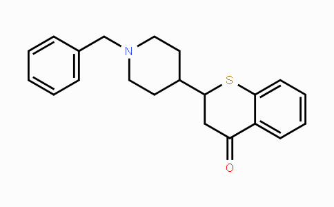 CAS No. 1204401-49-9, 2-(1-Benzylpiperidin-4-yl)-2,3-dihydro-4H-thiochromen-4-one