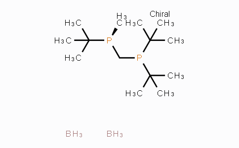 CAS No. 512184-96-2, (R)-(tert-Butylmethylphosphino-di-tert-butylphosphinomethane)-diborane