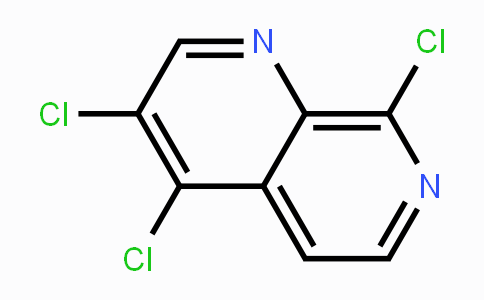 CAS No. 1313738-65-6, 3,4,8-Trichloro-1,7-naphthyridine