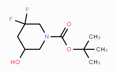 CAS No. 1258638-32-2, tert-Butyl 3,3-difluoro-5-hydroxypiperidine-1-carboxylate