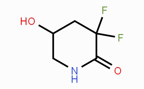 CAS No. 1256080-98-4, 3,3-Difluoro-5-hydroxypiperidin-2-one
