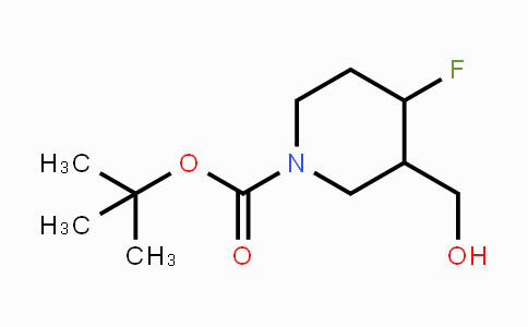 CAS No. 1303972-97-5, tert-Butyl 4-fluoro-3-(hydroxymethyl)-piperidine-1-carboxylate