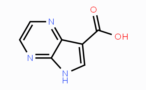 CAS No. 502141-03-9, 5H-Pyrrolo[2,3-b]pyrazine-7-carboxylic acid