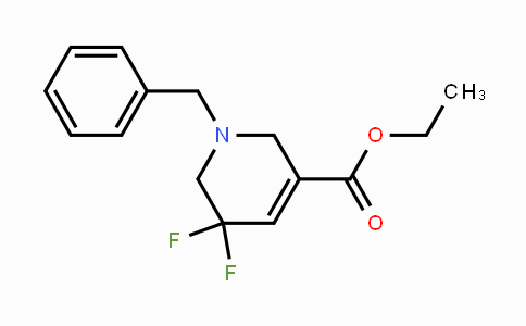 CAS No. 1373503-79-7, Ethyl 1-benzyl-5,5-difluoro-1,2,5,6-tetrahydropyridine-3-carboxylate