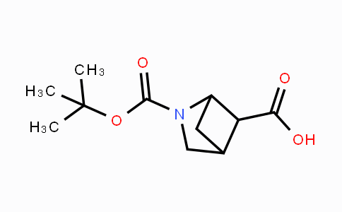 CAS No. 615575-74-1, 2-Azabicyclo[2.1.1]hexane-2,5-dicarboxylic acid 2-tert-butyl ester