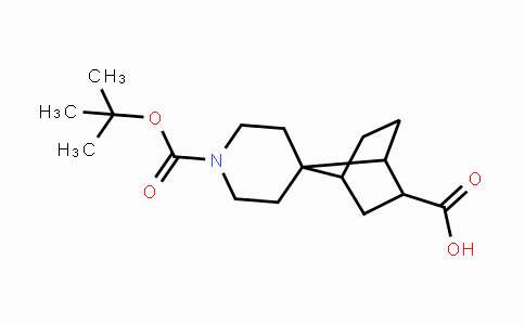 CAS No. 1250998-00-5, 1'-(tert-Butoxycarbonyl)spiro[bicyclo[2.2.1]-heptane-7,4'-piperidine]-2-carboxylic acid