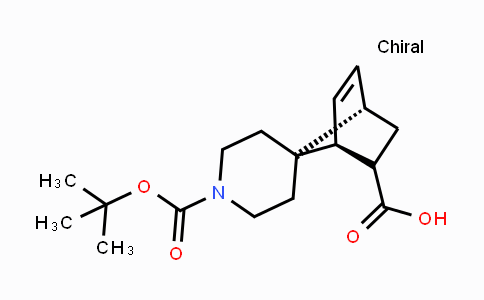 CAS No. 1251015-75-4, 1'-(tert-Butoxycarbonyl)-spiro[bicyclo[2.2.1]-hept[2]ene-7,4'-piperidine]-5-carboxylic acid