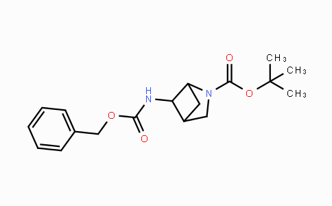 CAS No. 1250885-17-6, tert-Butyl 5-(benzyloxycarbonylamino)-2-azabicyclo[2.1.1]hexane-2-carboxylate