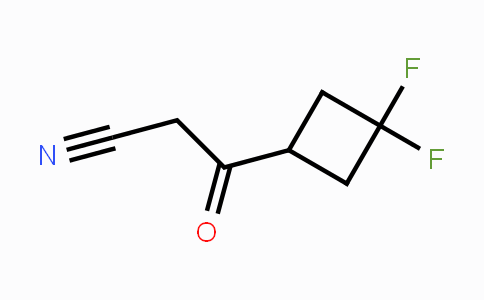 CAS No. 1234616-26-2, 3-(3,3-Difluoro-cyclobutyl)-3-oxo-propionitrile