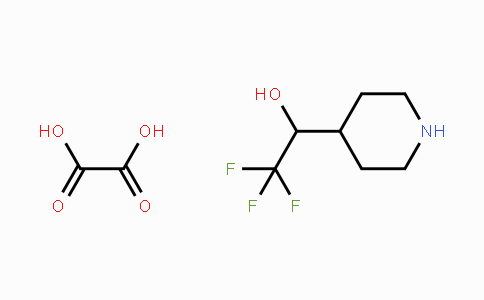 CAS No. 1334417-63-8, 4-(1-Hydroxy-2,2,2-trifluoroethyl)-piperidine oxalate