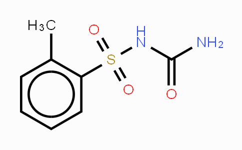 CAS No. 39051-77-9, N-Carbamoyl-2-methyl benzene sulfonamide