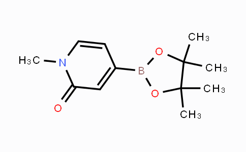 CAS No. 1160790-84-0, 1-Methyl-4-(4,4,5,5-tetramethyl-1,3,2-dioxaborolan-2-yl)pyridin-2(1H)-one
