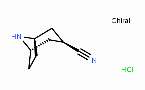 CAS No. 216753-55-8, exo-8-Azabicyclo[3.2.1]octane-3-carbonitrile hydrochloride