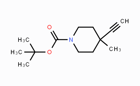 CAS No. 1363383-17-8, 1-Boc-4-ethynyl-4-methylpiperidine