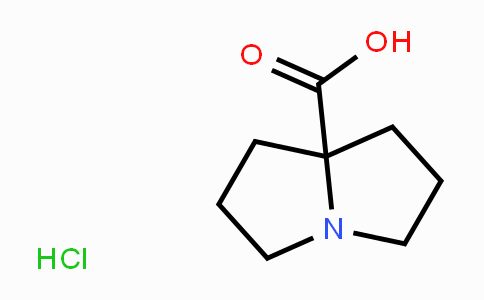 CAS No. 165456-23-5, Tetrahydro-1H-pyrrolizine-7a(5H)-carboxylic acid hydrochloride