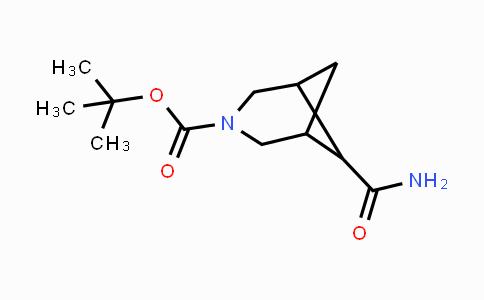 CAS No. 1392803-91-6, 3-Boc-3-azabicyclo[3.1.1]heptane-6-carboxamide