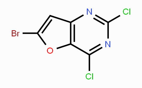 CAS No. 1363382-31-3, 6-Bromo-2,4-dichlorofuro[3,2-d]pyrimidine