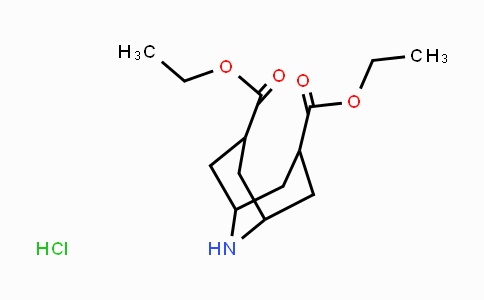 CAS No. 1363380-60-2, Diethyl 9-azabicyclo[3.3.1]nonane-3,7-dicarboxylate hydrochloride