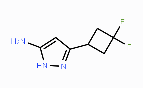 CAS No. 1425931-95-8, 5-(3,3-Difluorocyclobutyl)-2H-pyrazol-3-ylamine