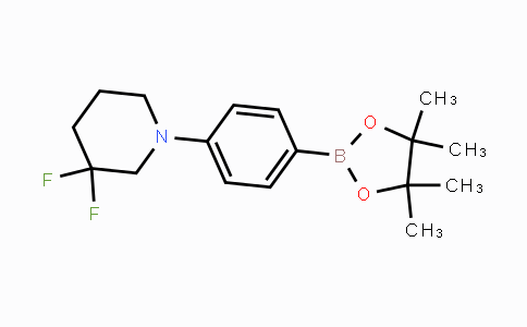 3,3-Difluoro-1-(4-(4,4,5,5-tetramethyl-1,3,2-dioxaborolan-2-yl)phenyl)piperidine