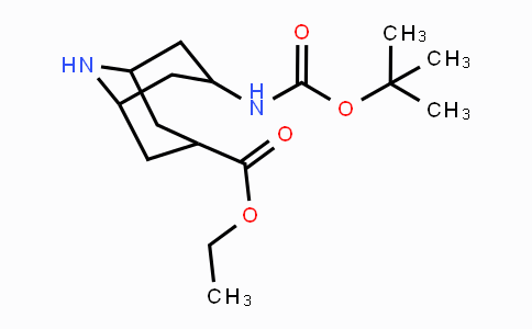 CAS No. 1363380-89-5, Ethyl 7-(tert-boc-amino)-9-azabicyclo-[3.3.1]nonane-3-carboxylate