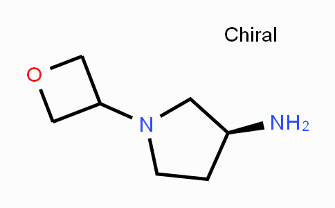 CAS No. 1256667-60-3, (3S)-1-(Oxetan-3-yl)pyrrolidin-3-amine
