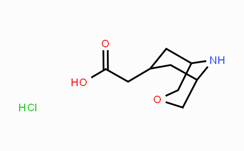 CAS No. 1389264-26-9, 3-Oxa-9-aza-bicyclo[3.3.1]nonane-7-acetic acid hydrochloride