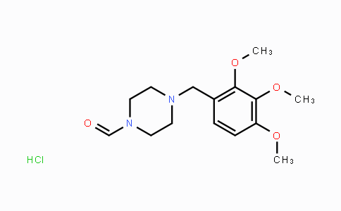 CAS No. 879646-17-0, 4-(2,3,4-Trimethoxybenzyl)-1-piperazine-carboxaldehyde hydrochloride