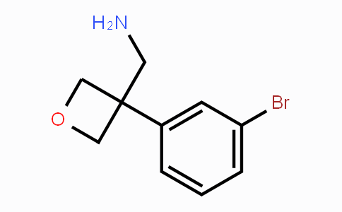 CAS No. 1363380-80-6, 3-Aminomethyl-3-(3-bromophenyl)oxetane