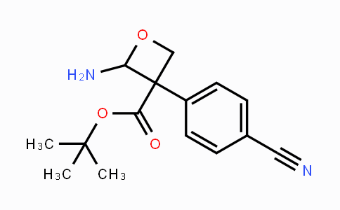 CAS No. 1158098-77-1, 3-Boc-amino-3-(4-cyanophenyl)oxetane