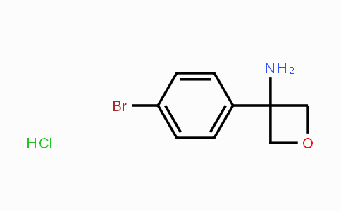 CAS No. 1349972-68-4, 3-(4-Bromophenyl)oxetan-3-amine hydrochloride