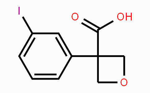 CAS No. 1393560-39-8, 3-(3-Iodophenyl)oxetane-3-carboxylic acid