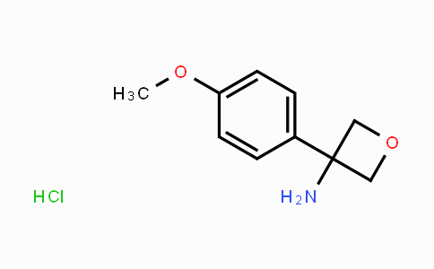 CAS No. 1332765-59-9, 3-(4-Methoxyphenyl)-3-oxetanamine hydrochloride