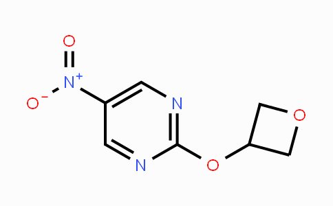 CAS No. 1349715-52-1, 5-Nitro-2-(oxetan-3-yloxy)pyrimidine