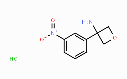 CAS No. 1393545-61-3, 3-(3-Nitrophenyl)oxetan-3-amine hydrochloride
