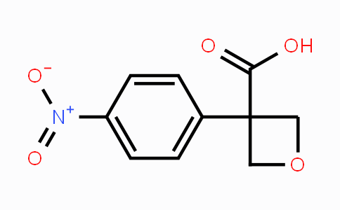 CAS No. 1393544-71-2, 3-(4-Nitrophenyl)oxetane-3-carboxylic acid
