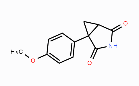 CAS No. 66504-35-6, 1-(4-Methoxyphenyl)-3-azabicyclo-[3.1.0]hexane-2,4-dione