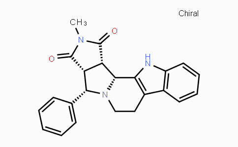(2R,3S,7R,8S)-5-Methyl-8-phenyl-5,9,19- triazapentacyclo[10.7.0.0^{2,9}.0^{3,7}.0^{13,18}]nonadeca- 1(12),13(18),14,16-tetraene-4,6-dione