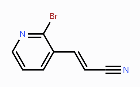 CAS No. 1616502-81-8, (2E)-3-(2-Bromopyridin-3-yl)prop-2-enenitrile