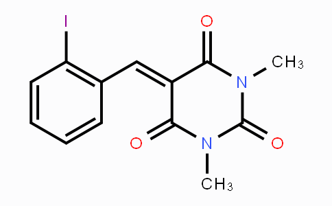 CAS No. 1616500-69-6, 5-[(2-Iodophenyl)methylidene]-1,3-dimethyl-1,3-diazinane-2,4,6-trione